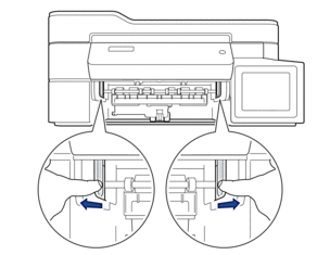 브라더 DCP-T520W 용지 걸림 시 조치 해결 방법