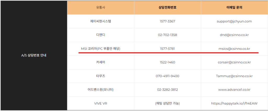 고객센터