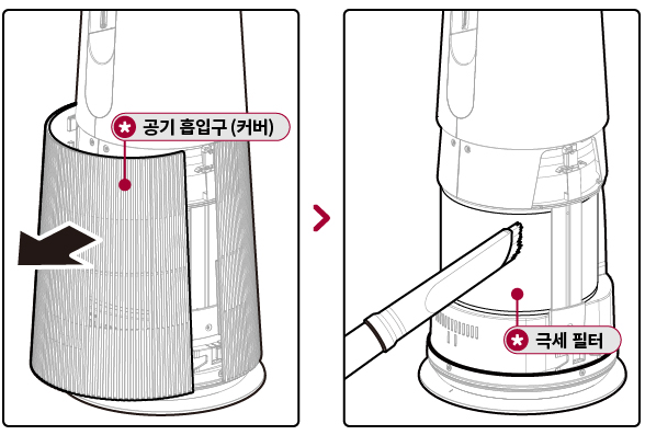 필터 청소 방법