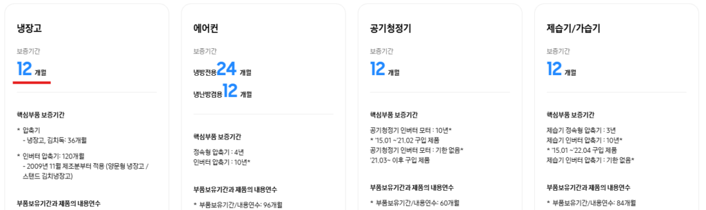 삼성 김치냉장고 보증기간 안내 및 AS서비스센터 예약방법 까지 총정리