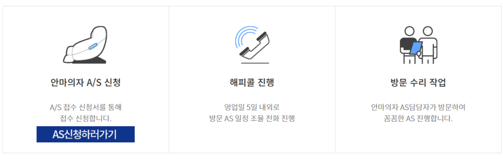 제스파 안마의자 사용자설명서 매뉴얼 다운로드 안내