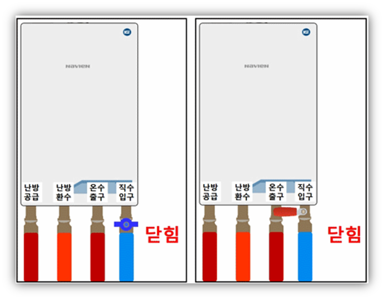 벨브 확인