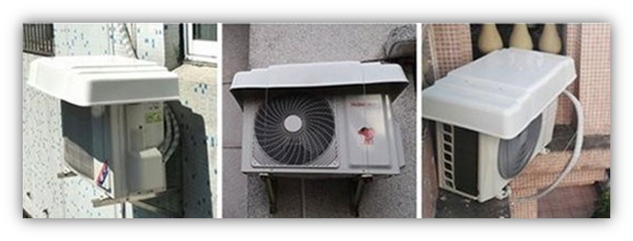 비오는날 에어컨 실외기 관리 방법 안내